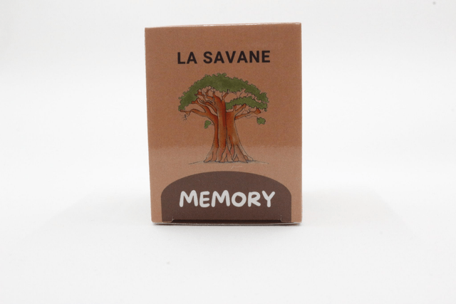 Jeu de mémoire - La savane