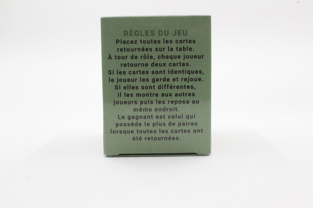 Jeu de mémoire - La forêt