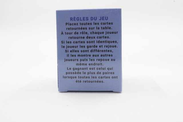 Jeu de mémoire - La mer