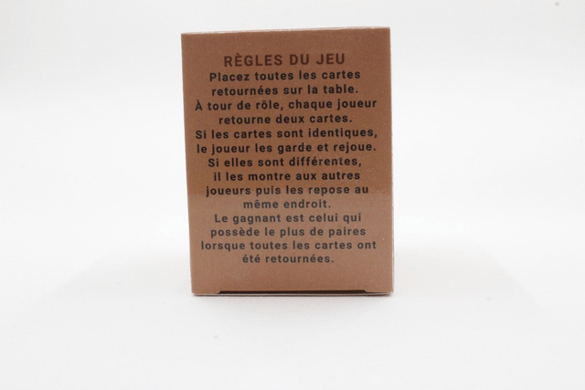 Jeu de mémoire - La savane