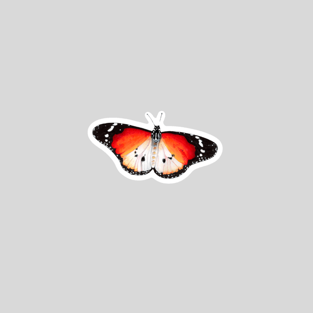 Stickers - Papillon Monarque