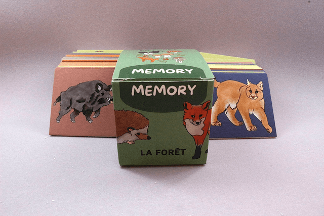 Jeu de mémoire - La forêt