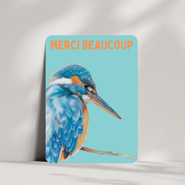 Carte de vœux - &quot;Merci Beaucoup&quot;